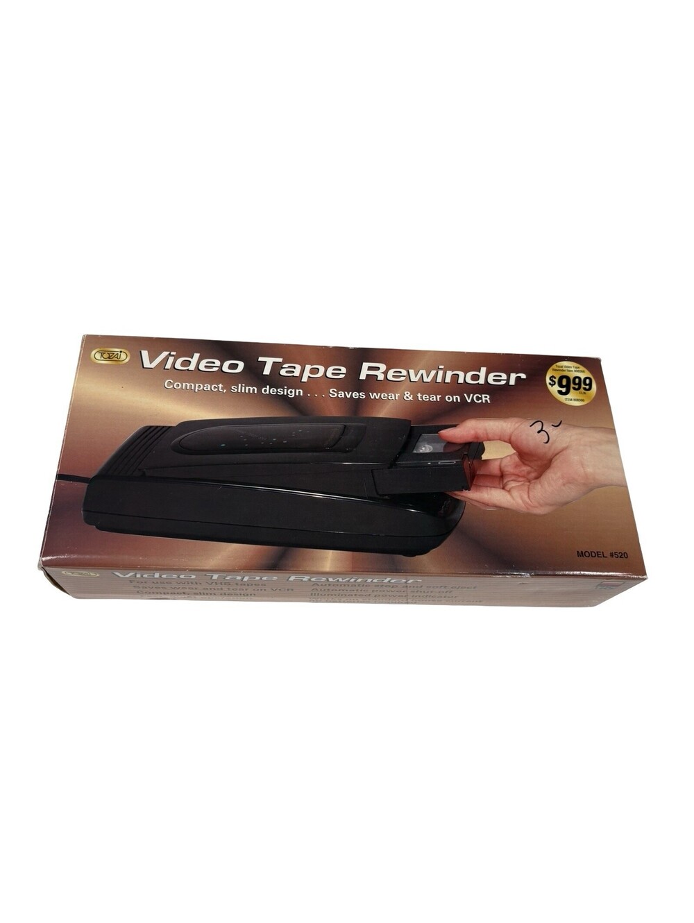 VTG Tozai VHS VCR Tozaj Video Tape Rewinder MODEL #520